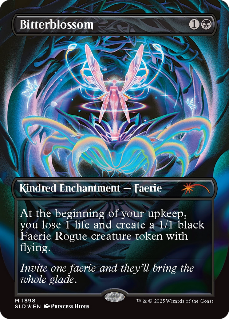 Bitterblossom (Double Rainbow Foil) [Secret Lair Drop Series] | Exor Games Summserside