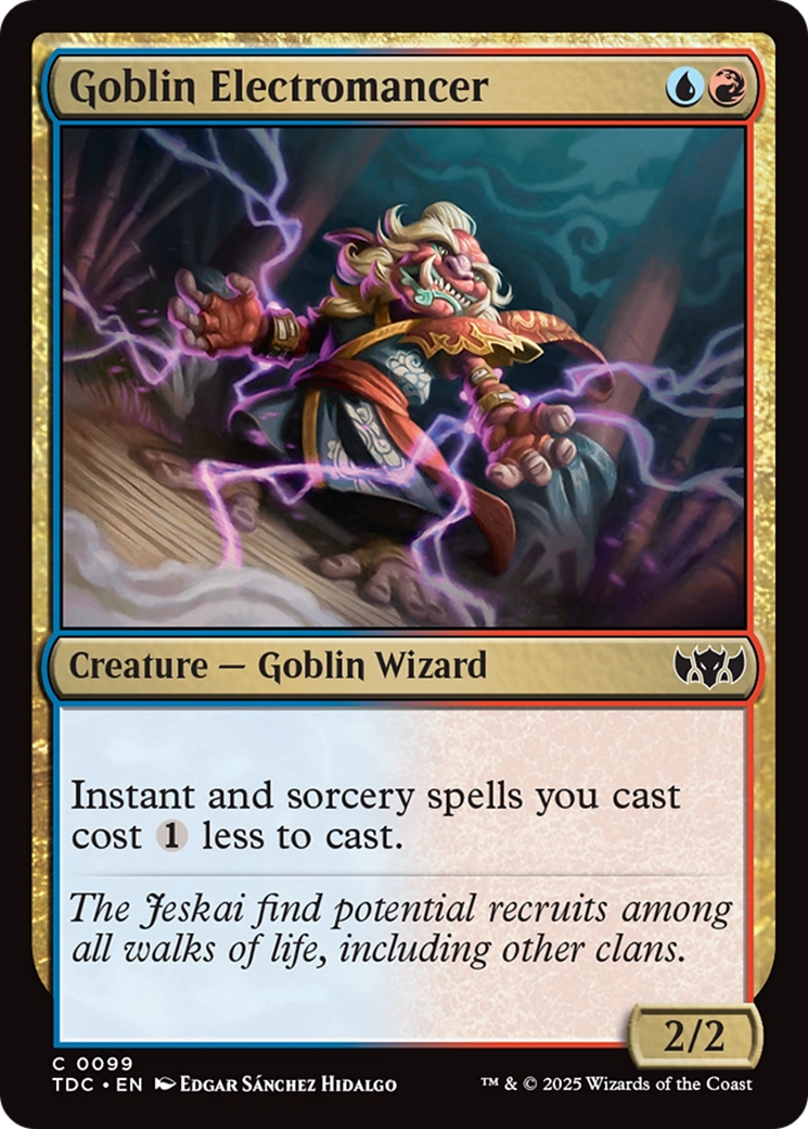Goblin Electromancer [Tarkir: Dragonstorm Commander] | Exor Games Summserside