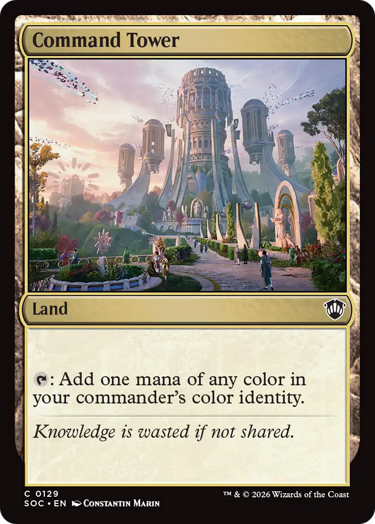 Command Tower [Secrets of Strixhaven Commander] | Exor Games Summserside