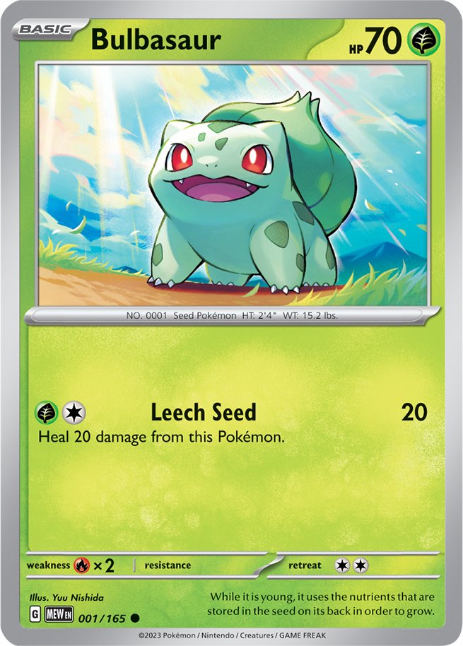 Bulbasaur (001/165) [Scarlet & Violet: 151] | Exor Games Summserside