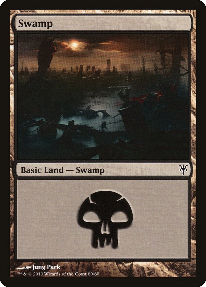 Swamp (80) [Duel Decks: Sorin vs. Tibalt] | Exor Games Summserside