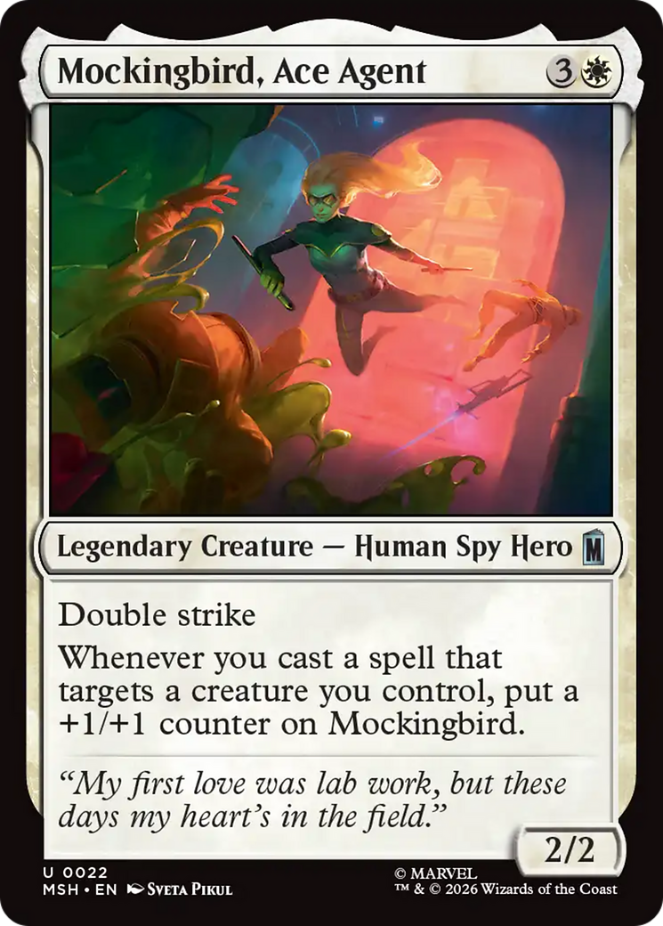 Mockingbird, Ace Agent [Marvel Super Heroes] | Exor Games Summserside