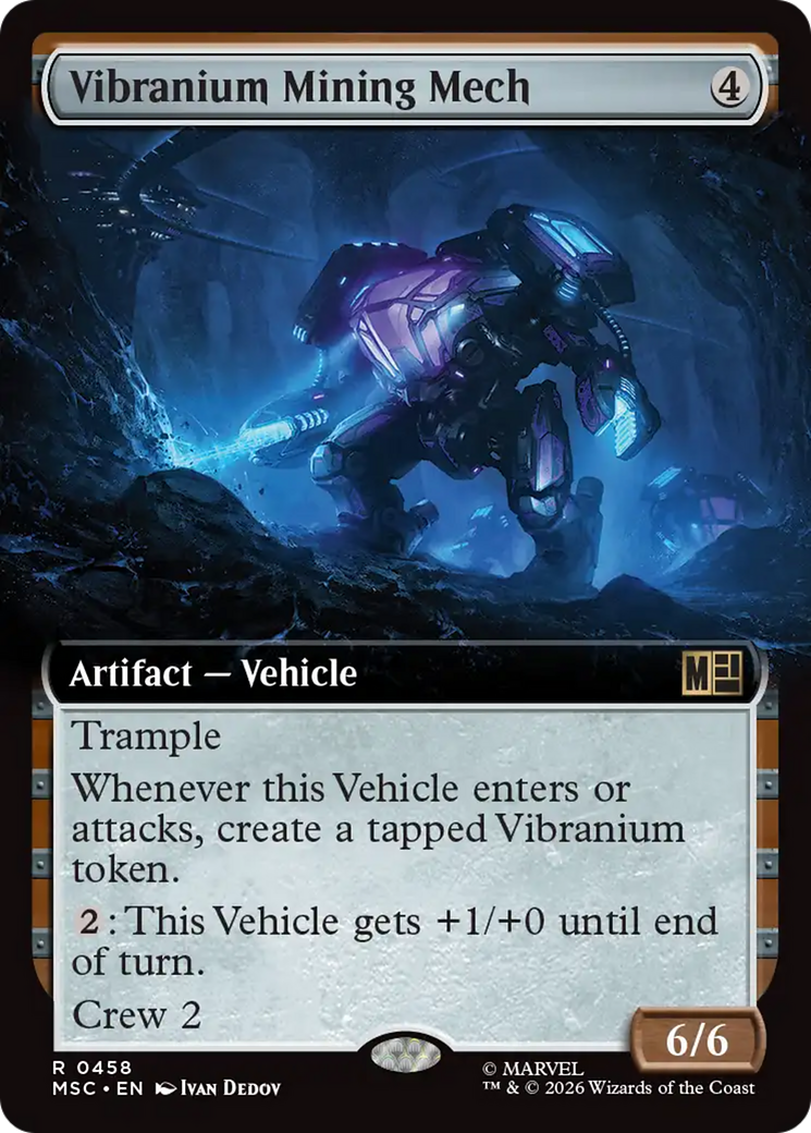 Vibranium Mining Mech (Extended Art) [Marvel Super Heroes Commander] | Exor Games Summserside