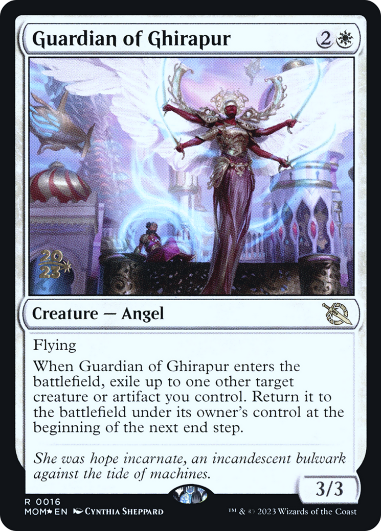 Guardian of Ghirapur [March of the Machine Prerelease Promos] | Exor Games Summserside