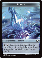 Drone // Lander (0005) Doubled-Sided Token [Edge of Eternities Tokens] | Exor Games Summserside
