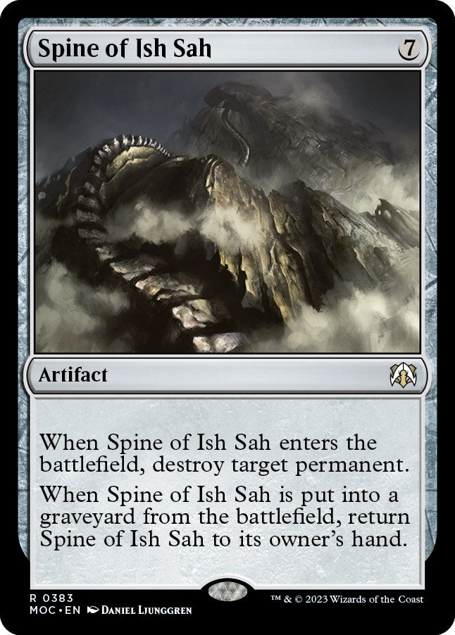 Spine of Ish Sah [March of the Machine Commander] | Exor Games Summserside