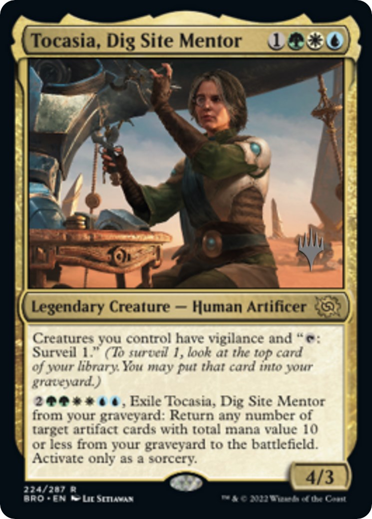 Tocasia, Dig Site Mentor (Promo Pack) [The Brothers' War Promos] | Exor Games Summserside