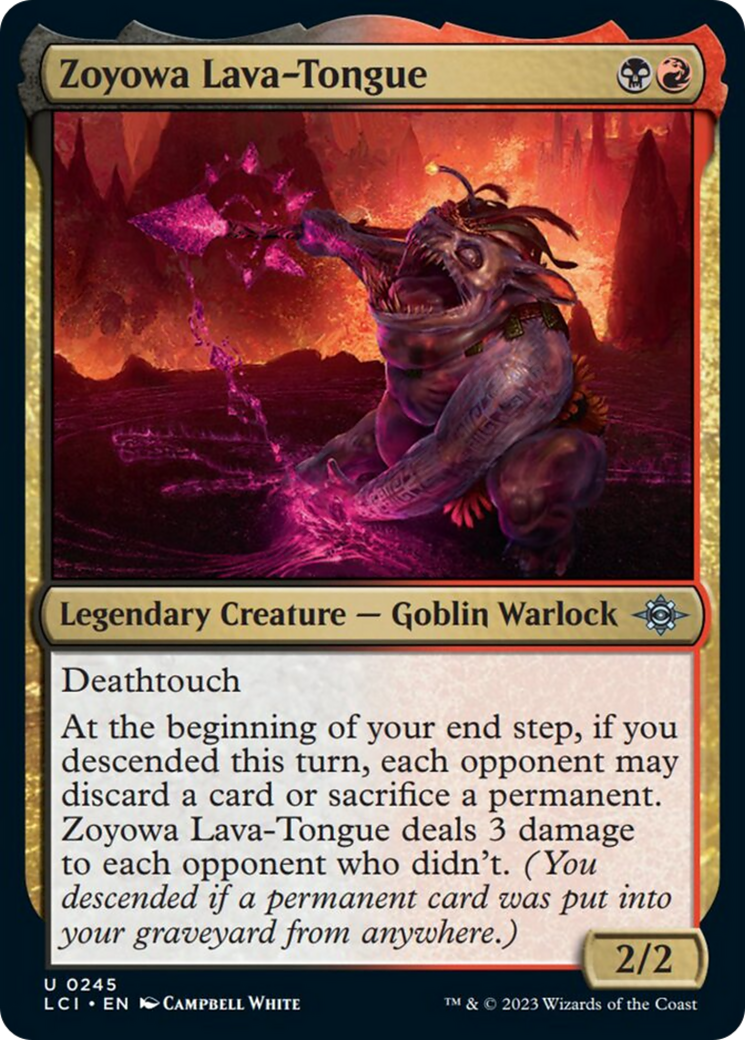 Zoyowa Lava-Tongue [The Lost Caverns of Ixalan] | Exor Games Summserside