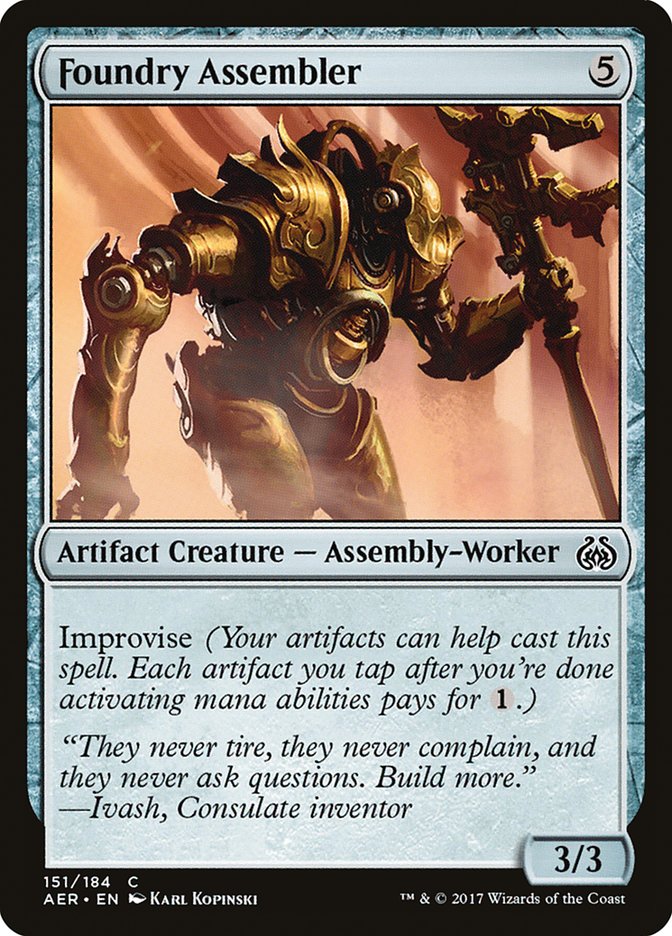 Foundry Assembler [Aether Revolt] | Exor Games Summserside