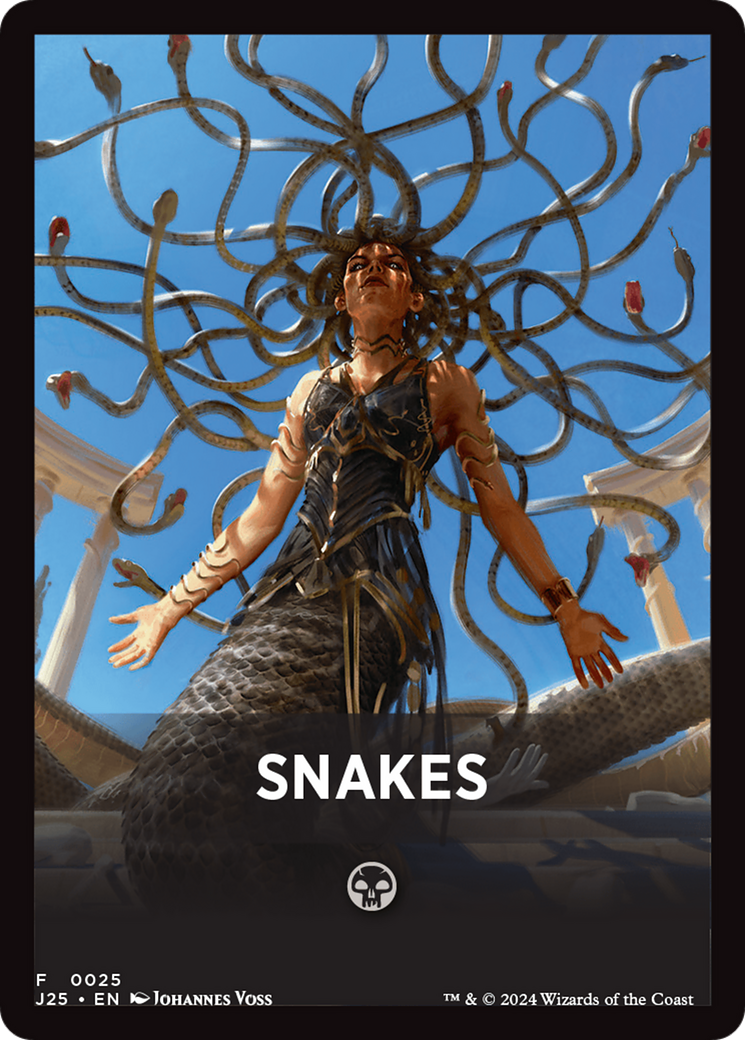 Snakes Theme Card [Foundations Jumpstart Front Cards] | Exor Games Summserside