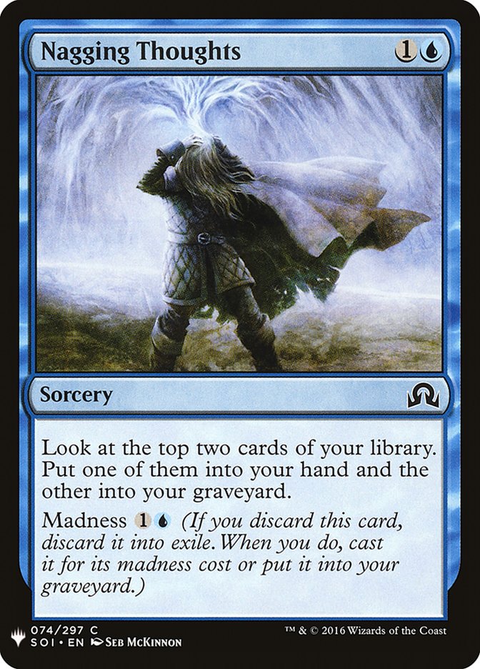 Nagging Thoughts [Mystery Booster] | Exor Games Summserside