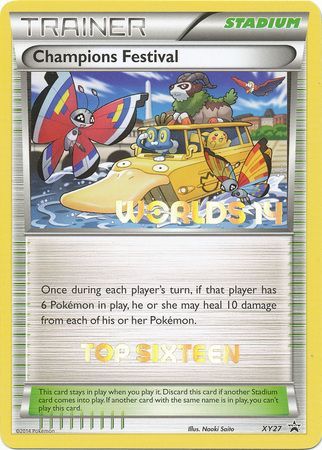 Champions Festival (XY27) (2014 Top Sixteen) [XY: Black Star Promos] | Exor Games Summserside