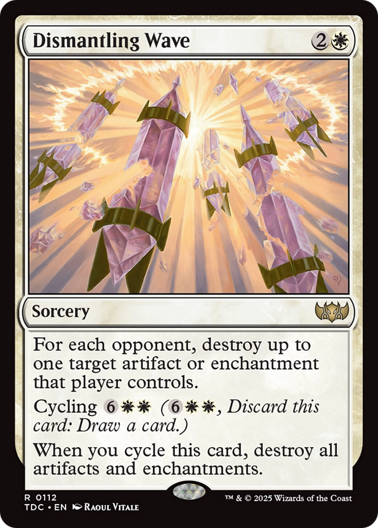 Dismantling Wave [Tarkir: Dragonstorm Commander] | Exor Games Summserside