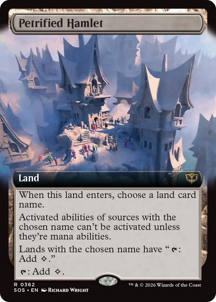 Petrified Hamlet (Extended Art) [Secrets of Strixhaven] | Exor Games Summserside