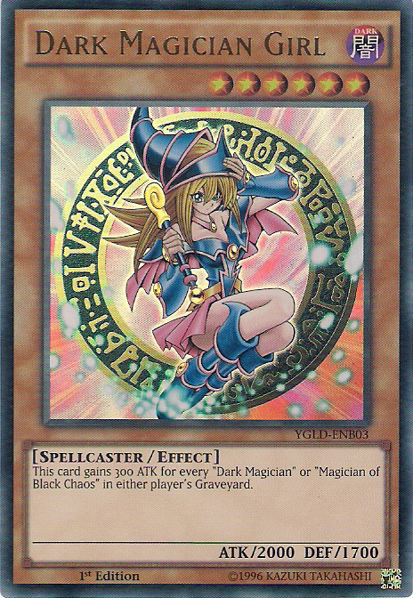 Dark Magician Girl [YGLD-ENB03] Ultra Rare | Exor Games Summserside