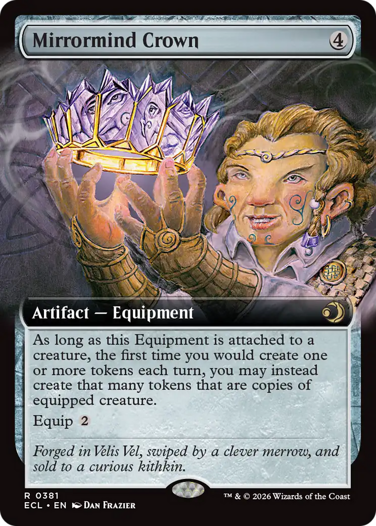 Mirrormind Crown (Extended Art) [Lorwyn Eclipsed] | Exor Games Summserside