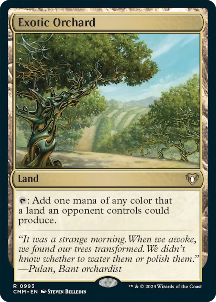 Exotic Orchard [Commander Masters] | Exor Games Summserside