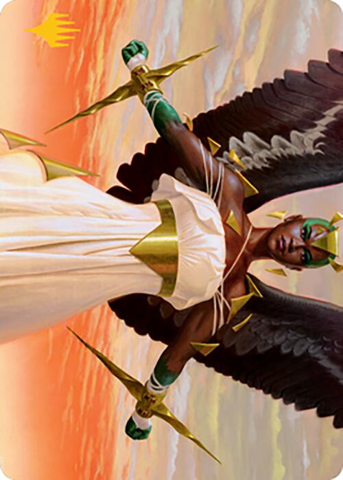Glorious Enforcer Art Card (Gold-Stamped Signature) [Modern Horizons 2 Art Series] | Exor Games Summserside