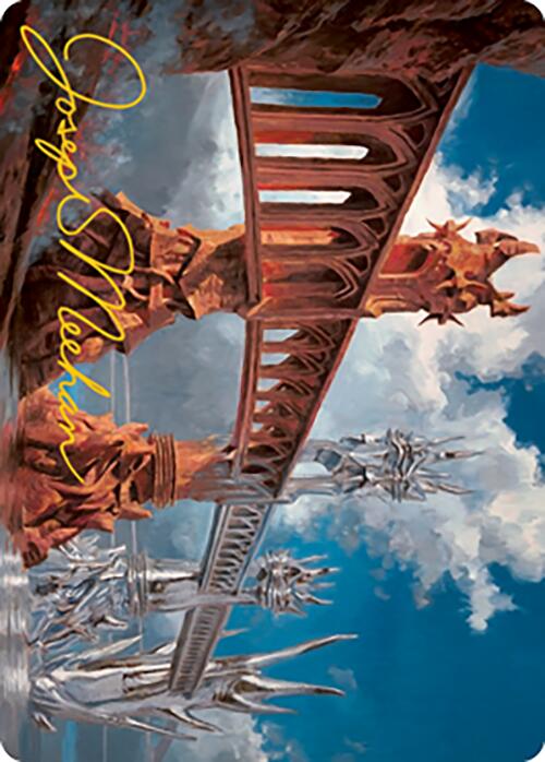 Silverbluff Bridge Art Card (Gold-Stamped Signature) [Modern Horizons 2 Art Series] | Exor Games Summserside