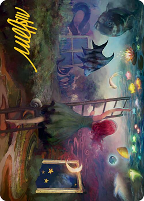 Lucid Dreams Art Card (Gold-Stamped Signature) [Modern Horizons 2 Art Series] | Exor Games Summserside
