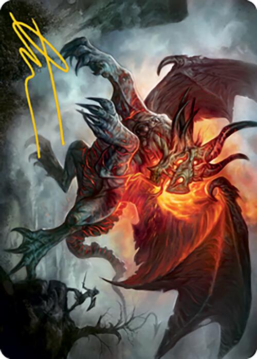 Piru, the Volatile Art Card (Gold-Stamped Signature) [Modern Horizons 2 Art Series] | Exor Games Summserside