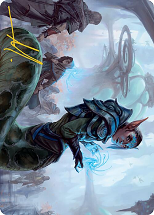 Lonis, Cryptozoologist Art Card (Gold-Stamped Signature) [Modern Horizons 2 Art Series] | Exor Games Summserside