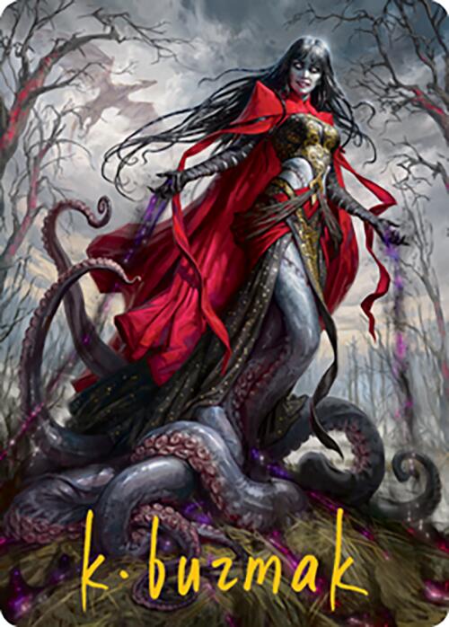 Geyadrone Dihada Art Card (54) (Gold-Stamped Signature) [Modern Horizons 2 Art Series] | Exor Games Summserside