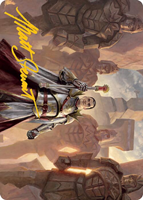 General Ferrous Rokiric Art Card (Gold-Stamped Signature) [Modern Horizons 2 Art Series] | Exor Games Summserside