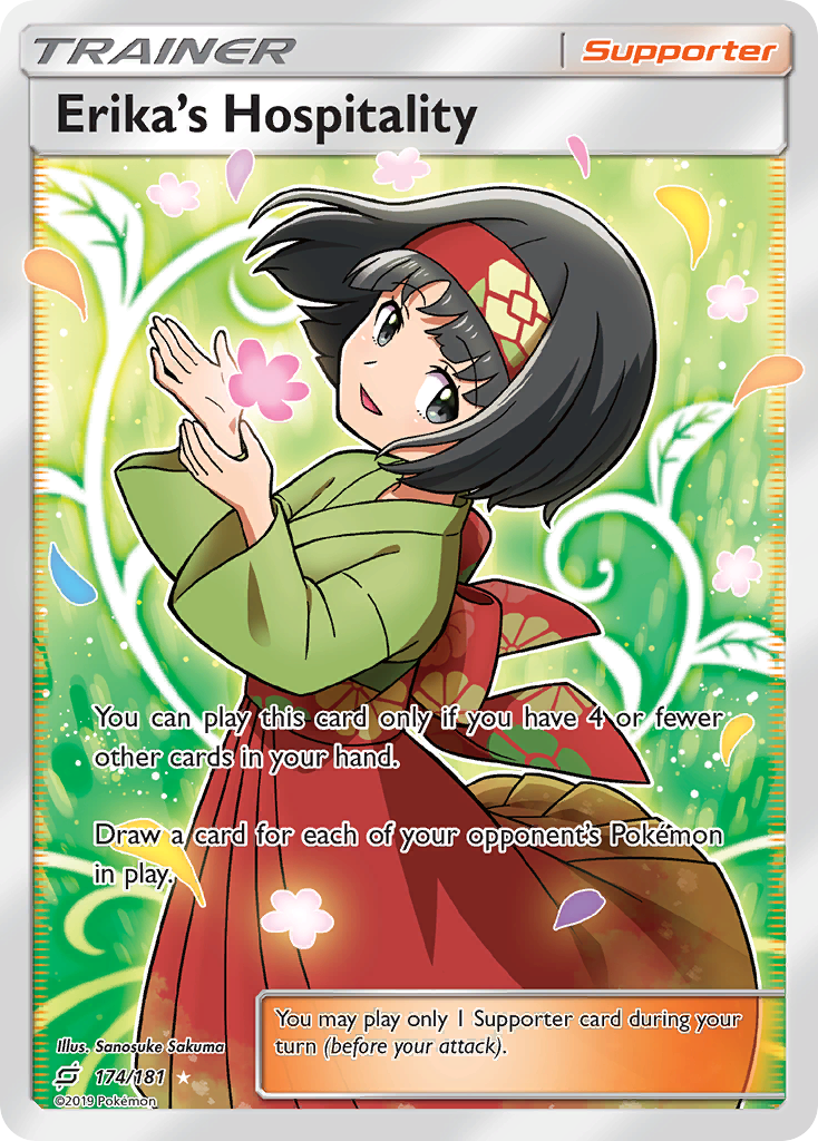Erika's Hospitality (174/181) [Sun & Moon: Team Up] | Exor Games Summserside