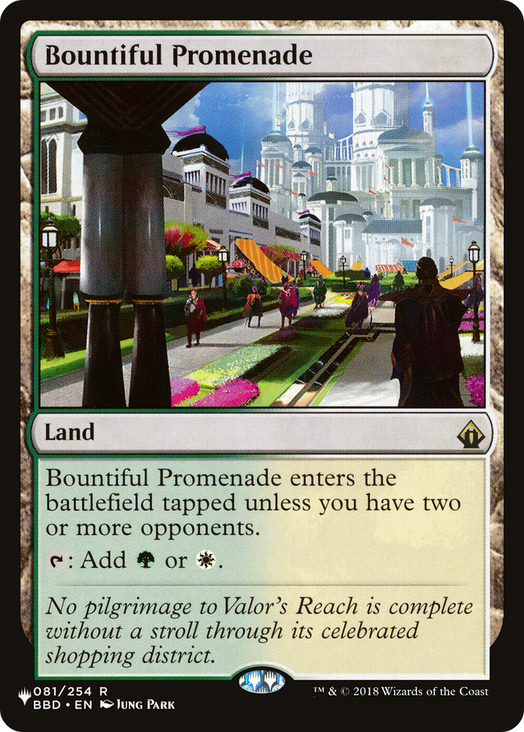 Bountiful Promenade [The List] | Exor Games Summserside