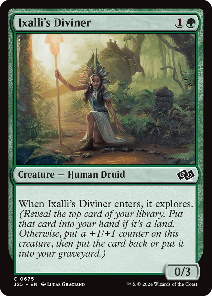 Ixalli's Diviner [Foundations Jumpstart] | Exor Games Summserside