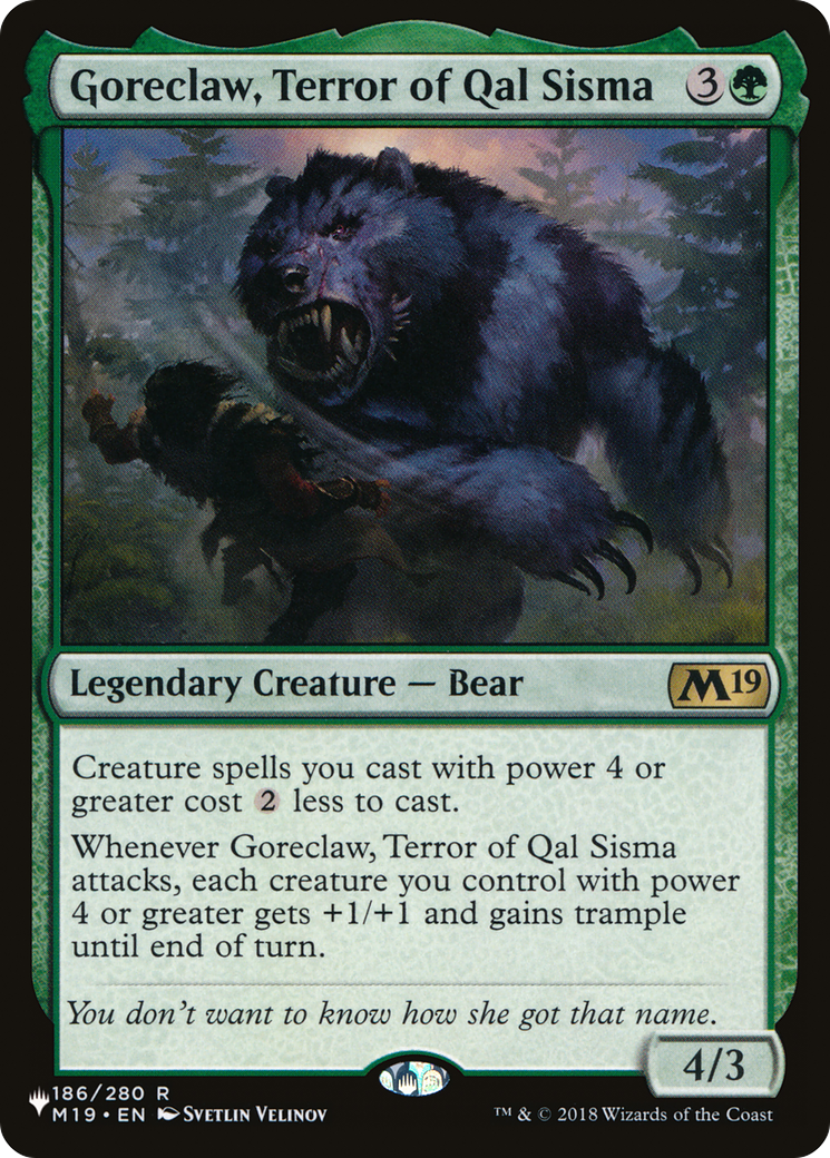 Goreclaw, Terror of Qal Sisma [The List] | Exor Games Summserside