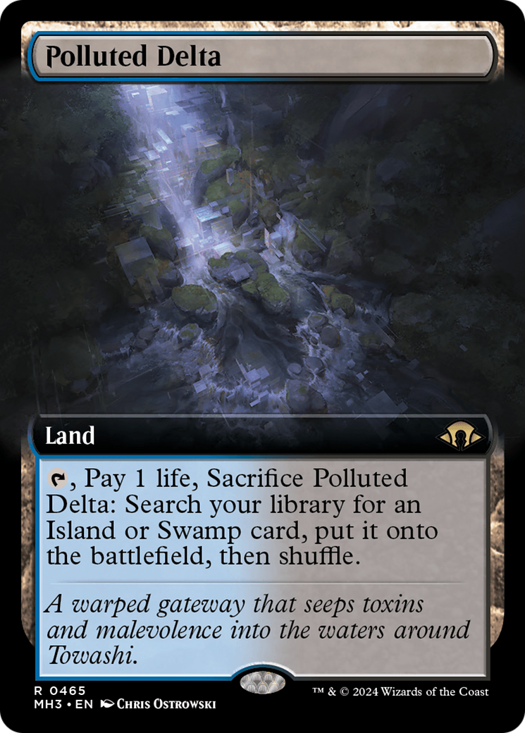 Polluted Delta (Extended Art) [Modern Horizons 3] | Exor Games Summserside