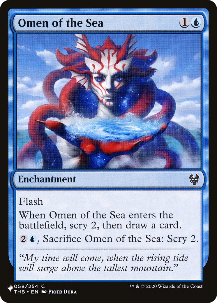 Omen of the Sea [The List] | Exor Games Summserside