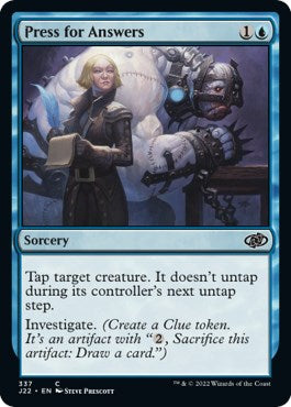 Press for Answers [Jumpstart 2022] | Exor Games Summserside