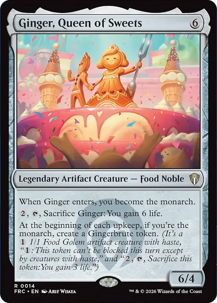 Ginger, Queen of Sweets [Reality Fracture Commander] | Exor Games Summserside