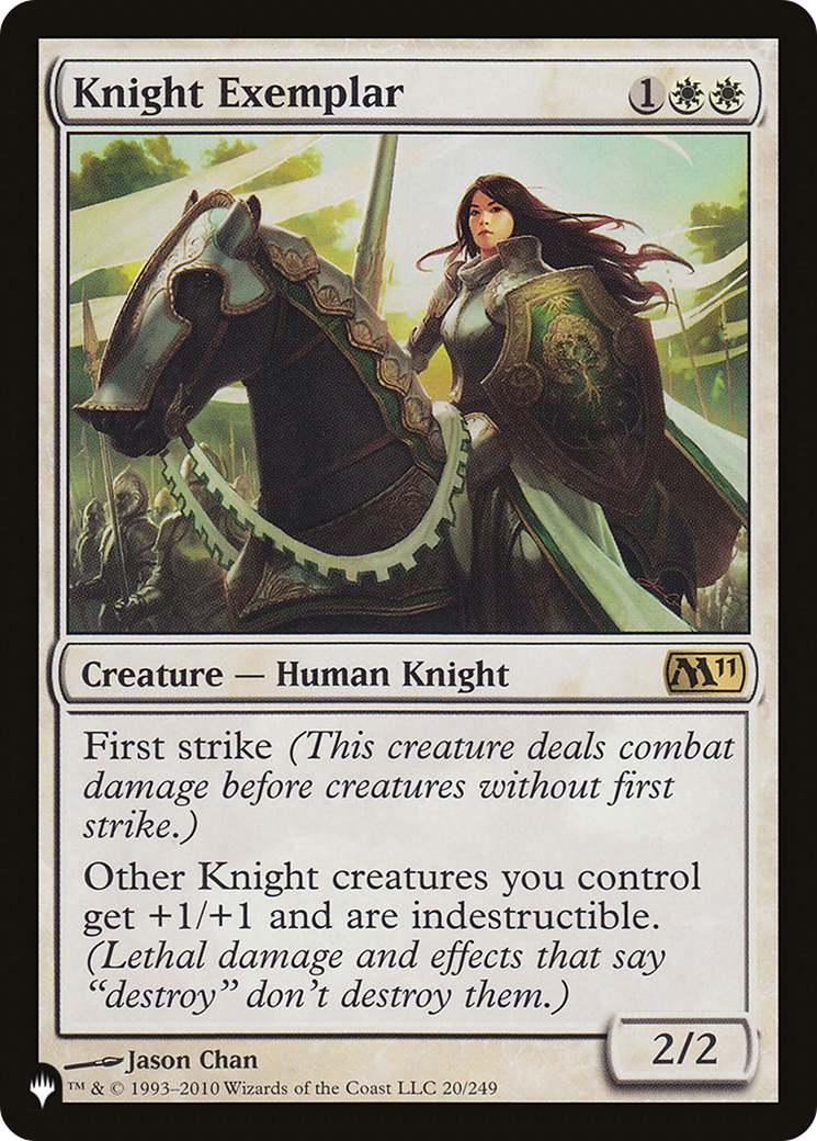 Knight Exemplar (Magic 2011) [The List] | Exor Games Summserside