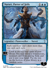 Narset, Parter of Veils (White Border) [Mystery Booster 2] | Exor Games Summserside