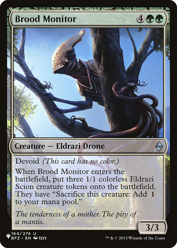 Brood Monitor [The List Reprints] | Exor Games Summserside