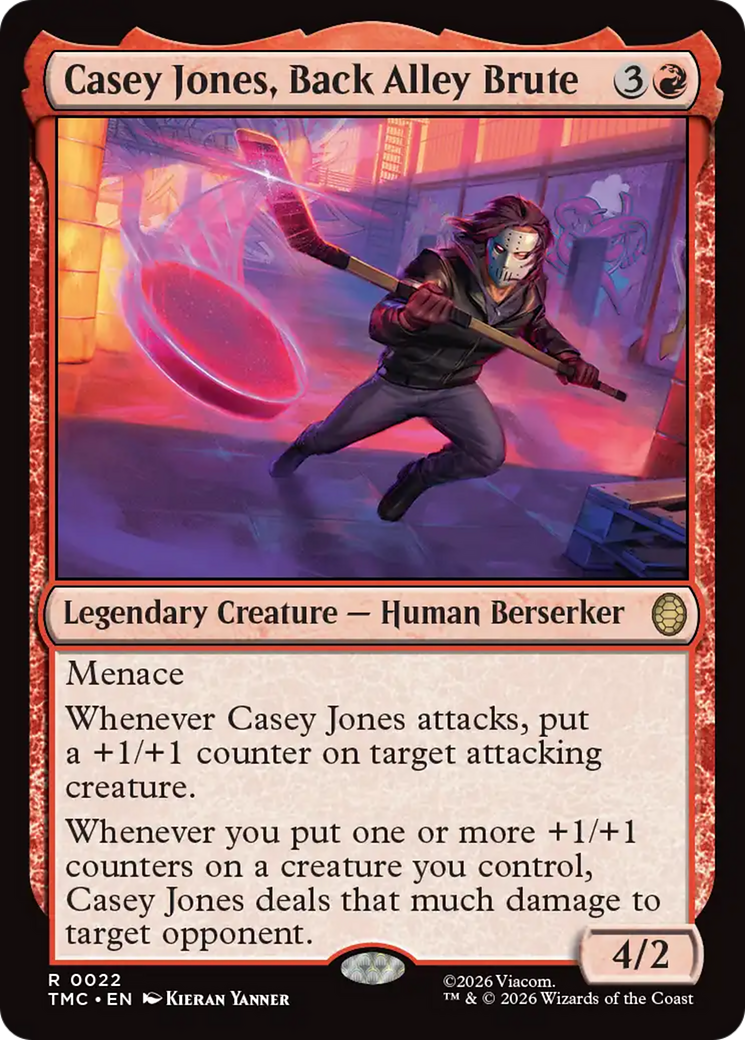 Casey Jones, Back Alley Brute [Teenage Mutant Ninja Turtles Commander] | Exor Games Summserside