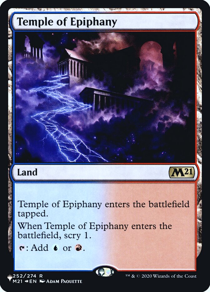 Temple of Epiphany [Secret Lair: Heads I Win, Tails You Lose] | Exor Games Summserside