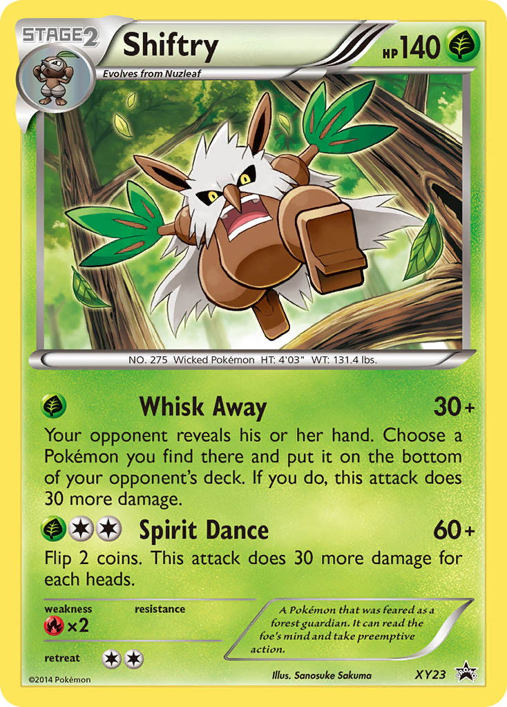 Shiftry (XY23) [XY: Black Star Promos] | Exor Games Summserside