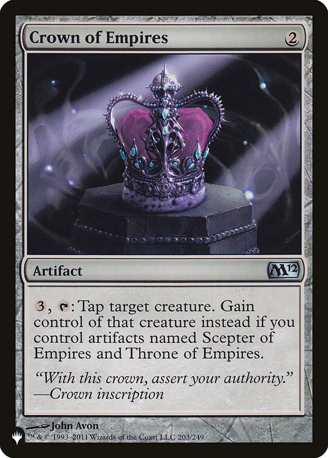 Crown of Empires [The List] | Exor Games Summserside