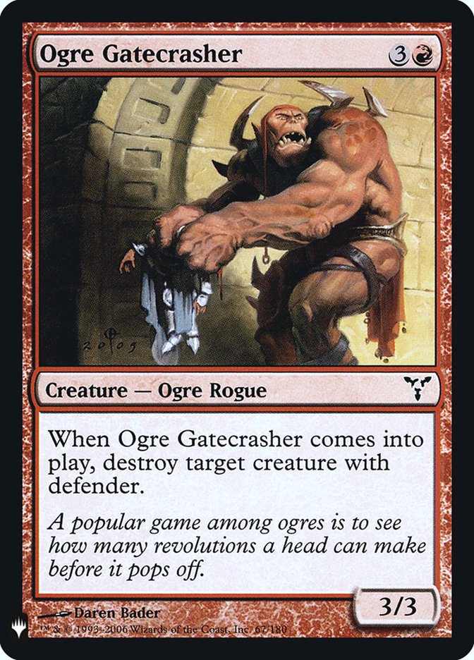 Ogre Gatecrasher [Mystery Booster] | Exor Games Summserside