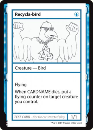 Recycla-bird (2021 Edition) [Mystery Booster Playtest Cards] | Exor Games Summserside