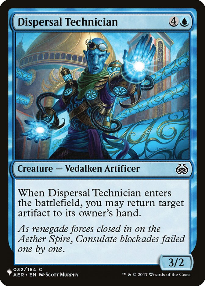 Dispersal Technician [The List] | Exor Games Summserside