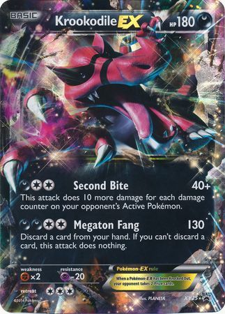Krookodile EX (XY25) (Jumbo Card) [XY: Black Star Promos] | Exor Games Summserside