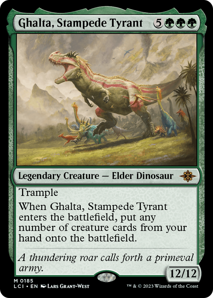 Ghalta, Stampede Tyrant [The Lost Caverns of Ixalan] | Exor Games Summserside