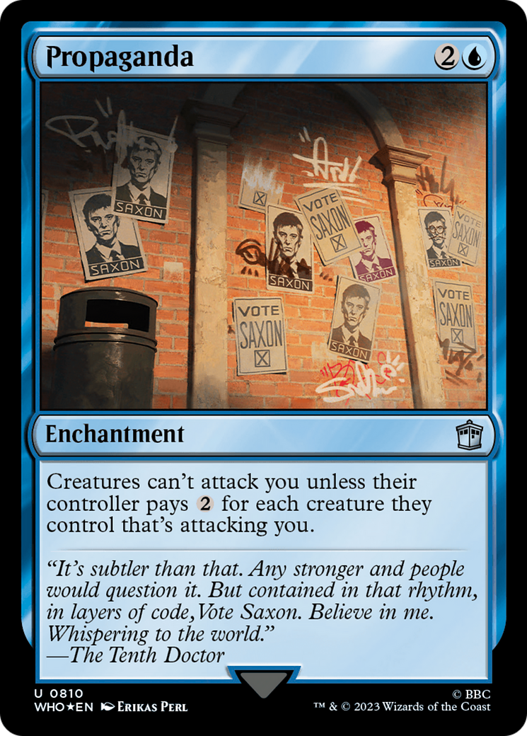 Propaganda (Surge Foil) [Doctor Who] | Exor Games Summserside