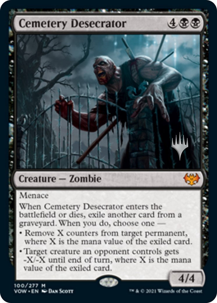 Cemetery Desecrator [Aetherdrift Promos] | Exor Games Summserside